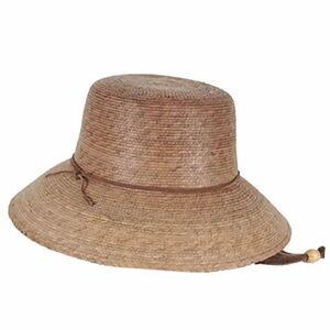 Palm Leaf Sun Hat with Chin Strap - Tula Hats